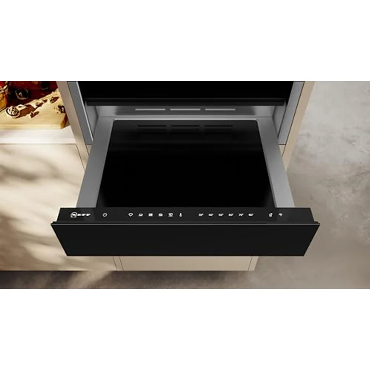 Neff N24HA11N1, N70, Wärmeschublade, 60 x 14 cm, Edelstahl, Grifflos, 140 mm hoch, mit LED-Innenbeleuchtung - Preisvergleich – Bild 3