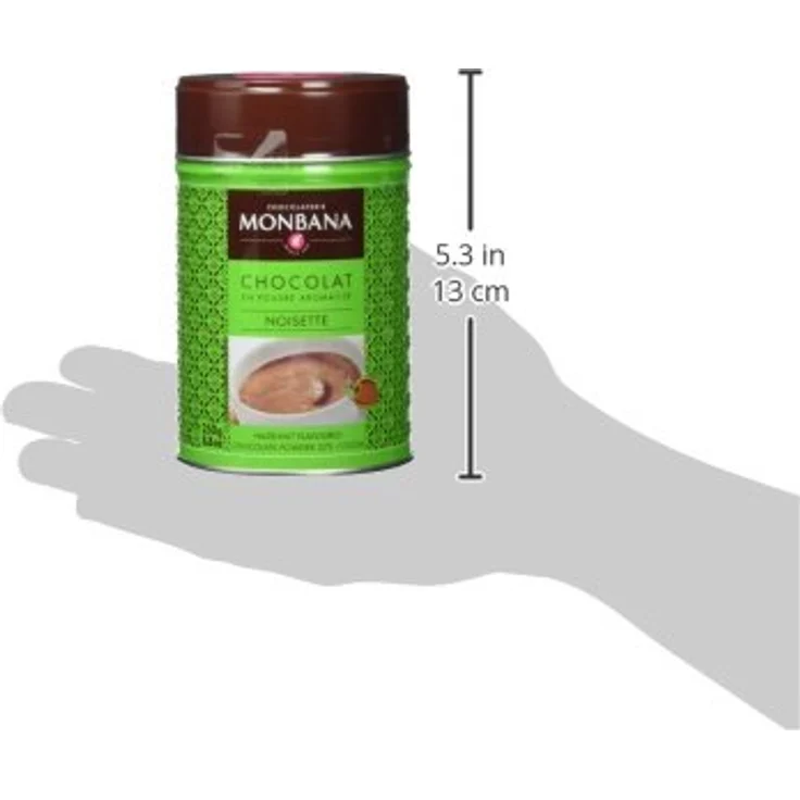 Chocolaterie Monbana Trinkschokolade Noisette, 250g – Bild 5
