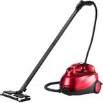 KOMFOTTEU Dampfreiniger Mehrzweck, ohne chemische Reinigungsmittel, 2000 W, rot