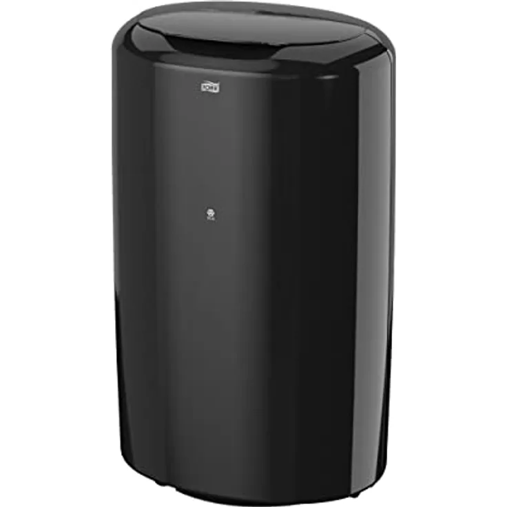Tork 563008 Abfallbehälter B1 / Stabiler Mülleimer ansprechendem Elevation Design Flexibel montierbar, 50 L, Schwarz