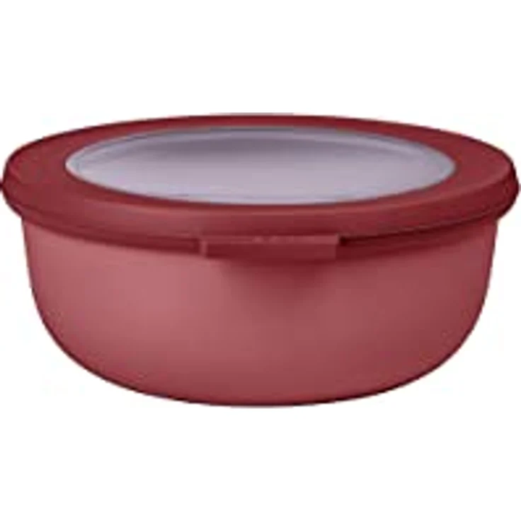 Mepal Multischüssel Cirqula rund – Vivid mauve – 750 ml Inhalt – mit abnehmbarem Deckel – bruchfestes Material - auslaufsicher – tiefkühlgeeignet - spülmaschinengeeignet – Bild 1