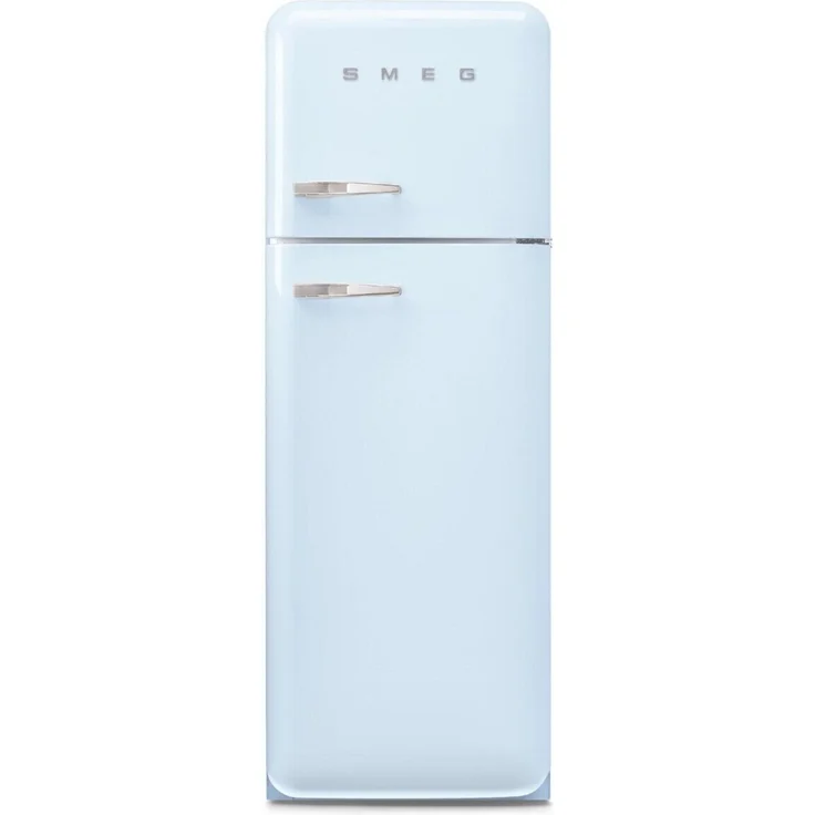 SMEG FAB30RPB6 Kühl-/Gefrierkombination, 222 Liter, rechtsanschlag, Pastellblau, energieeffizient C, 34 dB, Abtauautomatik