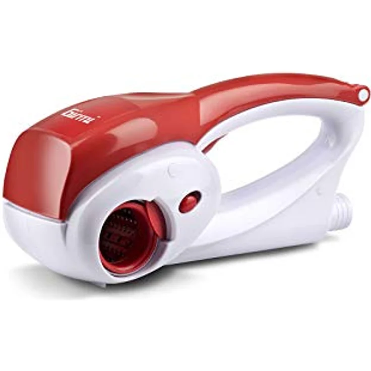Girmi GT0201 GT02 Reibe, Edelstahlrollen, Weiß/Rot – Bild 1