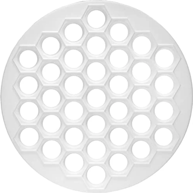 4BIG.fun Backform Teigform Teigtaschen Pelmeni Ravioli 37 Zellen, (Pelmenniza Maultaschen) - Lebensmittelechter Kunststoff, 37 Zellen, spülmaschinengeeignet – Bild 1