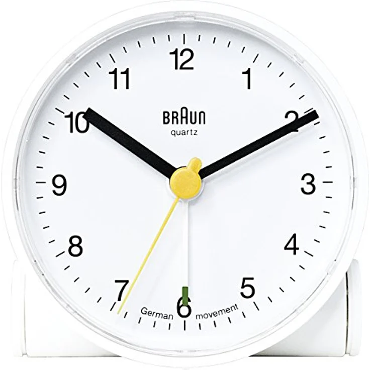 Braun Quarzwecker analog, weiss BNC001WHWH – Bild 2