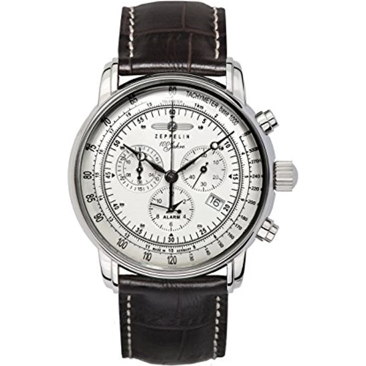 Zeppelin ChronoAlarm 76801 Herrenchronograph Made in Germany – Bild 2