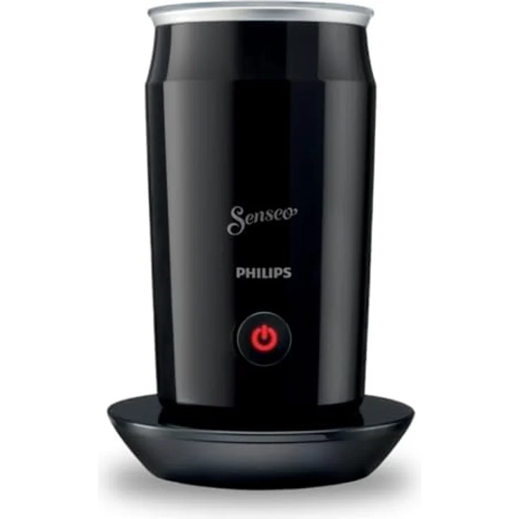 PHILIPS Senseo Milchaufschäumer CA6500/63, kabellose 360°-Basis, für heiße und kalte Getränke, 120 ml Fassungsvermögen, leicht zu reinigen mit Antihaftbeschichtung – Bild 1
