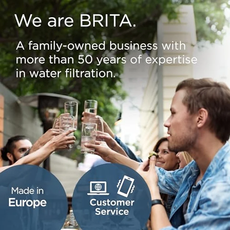 Brita Wasserfilter, passend für alle Wasserfilterkannen, effiziente Filtrationstechnologie – Bild 8