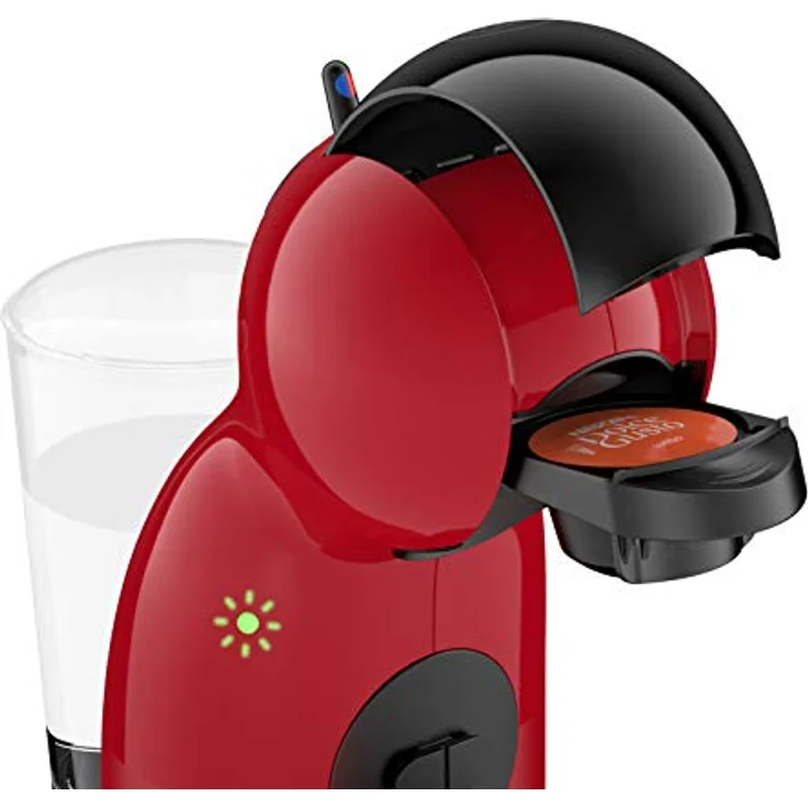 Krups Dolce Gusto Piccolo XS Rot-Schwarz Kaffeekapselmaschine, 15 bar Pumpendruck, abnehmbarer 0,8 l Wassertank, Energiesparmodus - Preisvergleich – Bild 4
