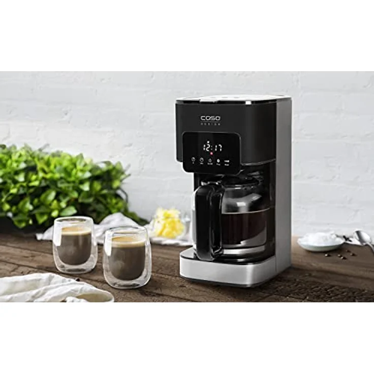 Caso 1846 Coffee Taste & Style Design Kaffeemaschine, Schwarz, Edelstahl – Bild 13