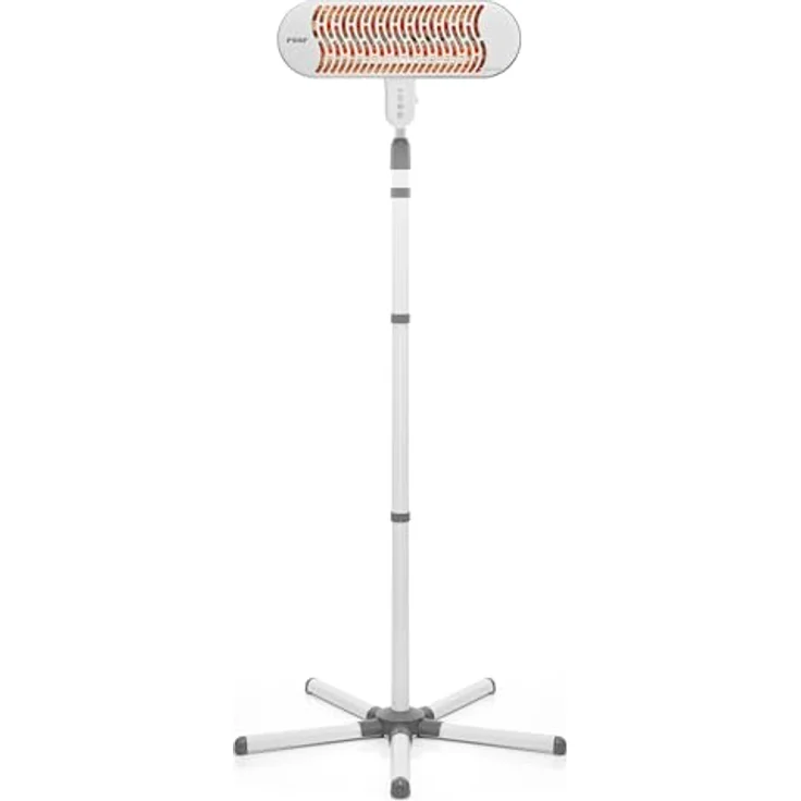 Reer Wickeltisch-Wärmeheizstrahler HeatCare+ mit Infrarot-Carbon-Heizelement, höhenverstellbar, für Standfuß, Weiß – Bild 9