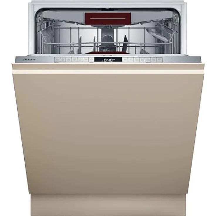 Neff N 50 S155ECX01E, vollintegrierbarer Geschirrspüler, 60 cm, Home Connect, 14 Maßgedecke, leise mit 42 dB, AquaStop, Open Dry – Bild 2