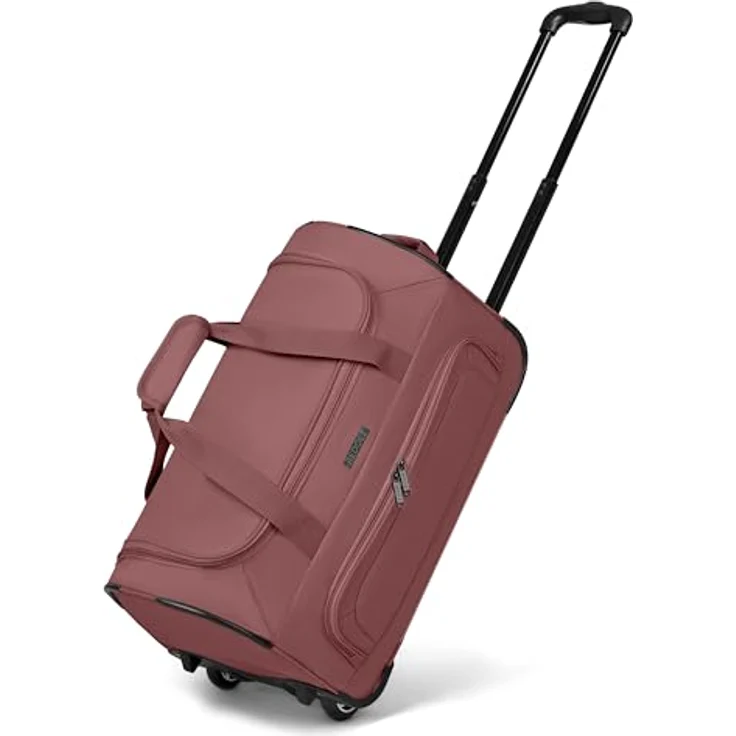 Redolz Duffle Essentials 2-Rollen Reisetasche, 28 cm, rosa, mit 39 l Volumen und arretierbarem Griff – Bild 1
