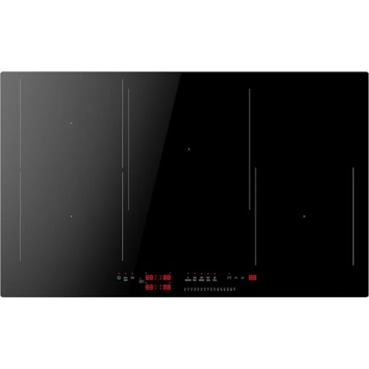 Amica 9KMI 772 680 C, autarkes Induktionskochfeld mit Slider Sensorsteuerung, Restwärmeanzeige und Hob&Go-Funktion, 78 cm breit