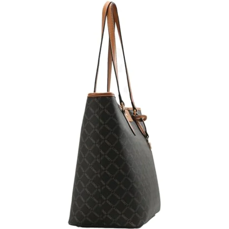 L.Credi Filiberta Shopper Tasche, 32 cm, braun, 100% Polyurethan, perfekt für Alltag und Freizeit – Bild 3