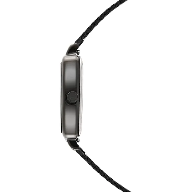 Tamaris Damenuhr - Elegante Armbanduhr mit schmalem, selbstkürzbaren Edelstahl-Meshband, 23 mm, wasserdicht bis 3ATM, schwarz – Bild 3