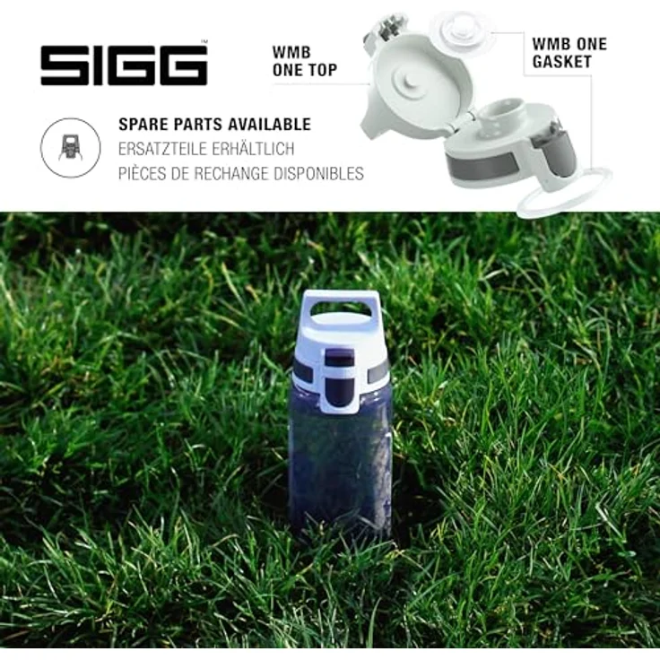 SIGG VIVA ONE Anthracite Trinkflasche, Aluminium, 0.5 L – Bild 4