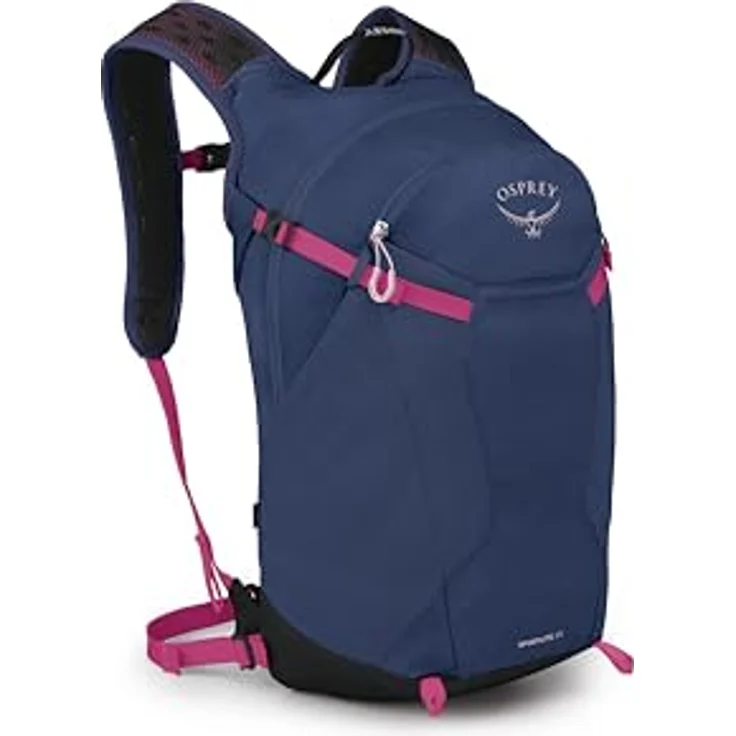 Osprey Sportlite 20 Alkaline/Hotspot Pink O/S, Rucksack mit hochfestem Nylon und AirScape Rückenplatte – Bild 1