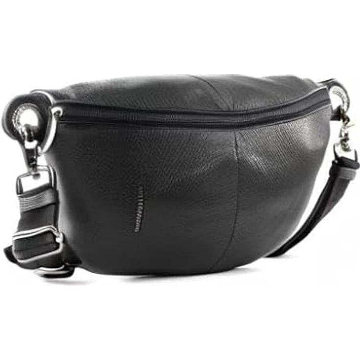 Mandarina Duck Mellow Leather Gürteltasche, 30 cm, 100% Leder, schwarz – Bild 6