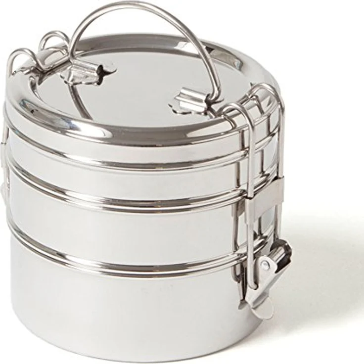 ECO Brotbox Lunchbox Tiffin Swing, auslaufsicher, 1200 ml, dreilagig, aus Edelstahl – Bild 8