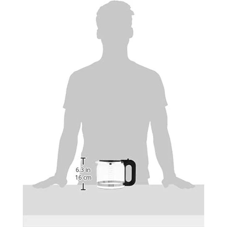 Braun BRSC 005 Glaskanne für Kaffeemaschine – Bild 6