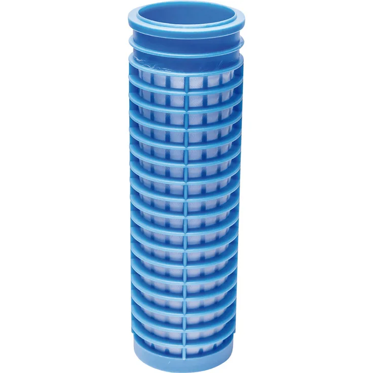 BWT Filterelement DN 20-32 ohne Adapter 0.05mm blau für Filter 76/SF/TG/Uni 50963E, Wasserfilter 3⁄4" + 1 1⁄4" für Universalfilter, MAW (UK 6 Stück, 50μm)