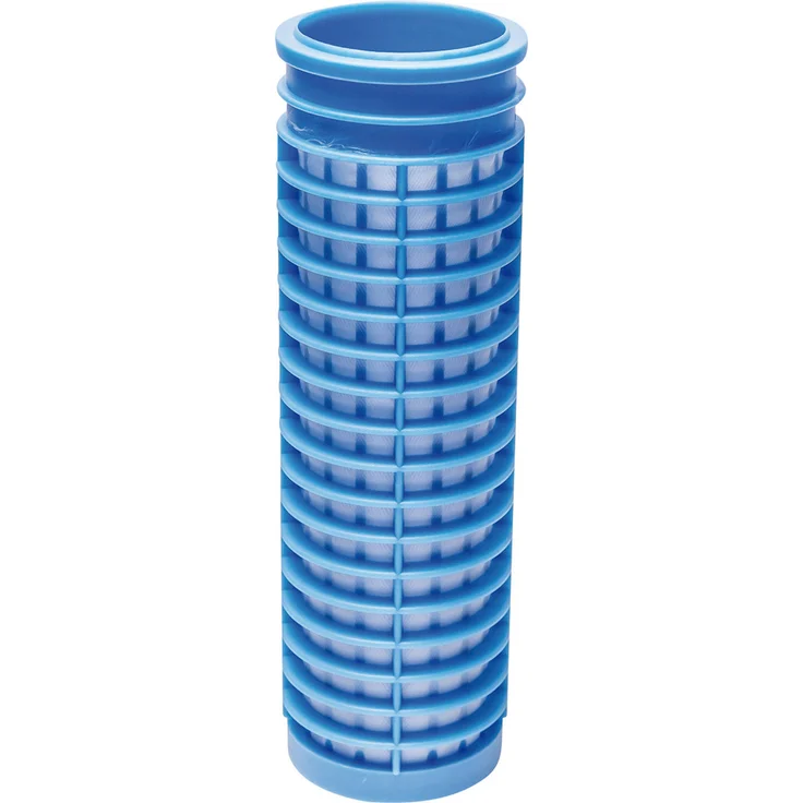 BWT Filterelement DN 20-32 ohne Adapter 0.05mm blau für Filter 76/SF/TG/Uni 50963E, Wasserfilter 3⁄4" + 1 1⁄4" für Universalfilter, MAW (UK 6 Stück, 50μm)