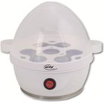 elta Eierkocher EK-380.546.2, 380W, max. für 7 Eier, Härtegradeinstellung, Kunststoff, weiß
