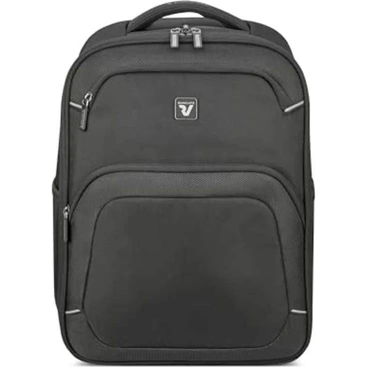Roncato Gateway Business-Rucksack, 40 cm mit Laptopfach, schwarz, 100% Polyester – Bild 2