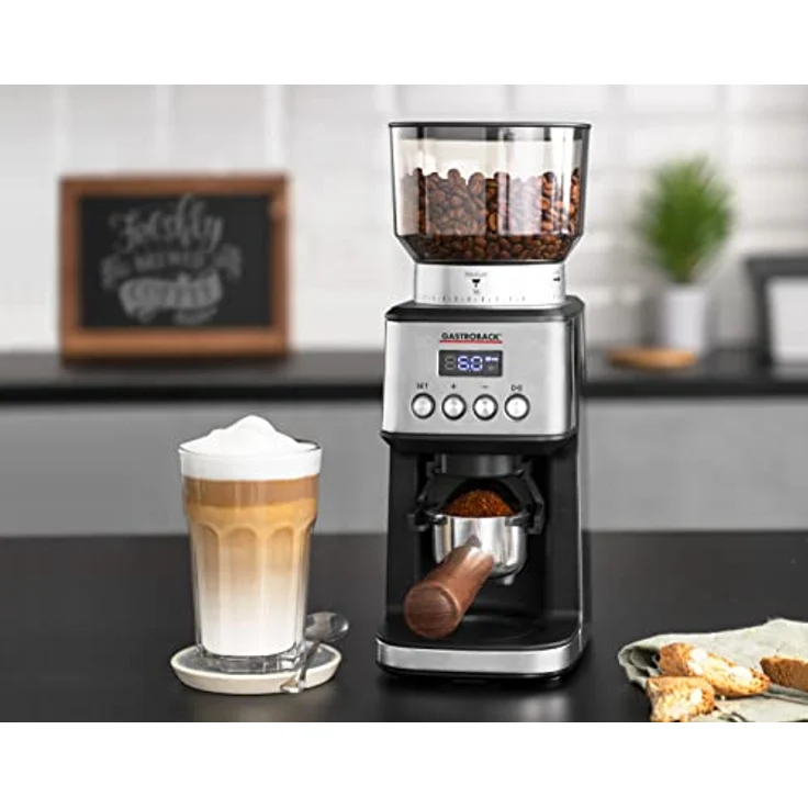 Gastroback 42643 Design Kaffeemühle Digital Schwarz – Bild 2
