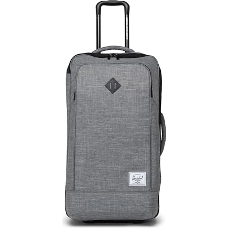 Herschel Heritage 2 Rollen Trolley M, 77 cm, grau, 100% Polyester – Bild 1