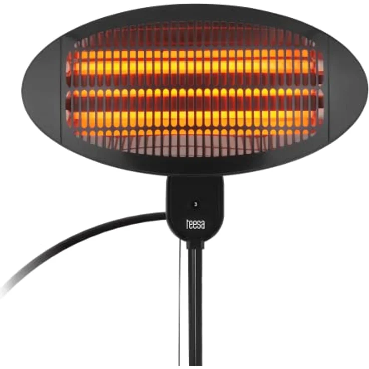 Heizkörper, Terrassen-/Garten, Infrarot, 2000W, Standgerät, Montagemöglichkeiten Wand – Bild 2