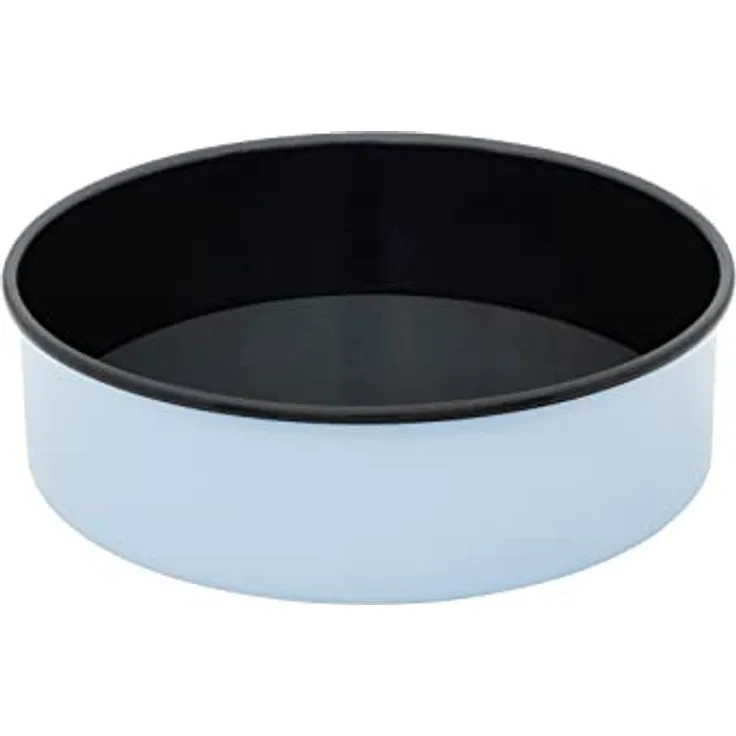 Riess, 0494-028, Tortenform 26cm, BACKEMAILLE BLAU, LBH 27,3x27,3x8cm, Gew. 1,059kg, Volumen 3,66 L