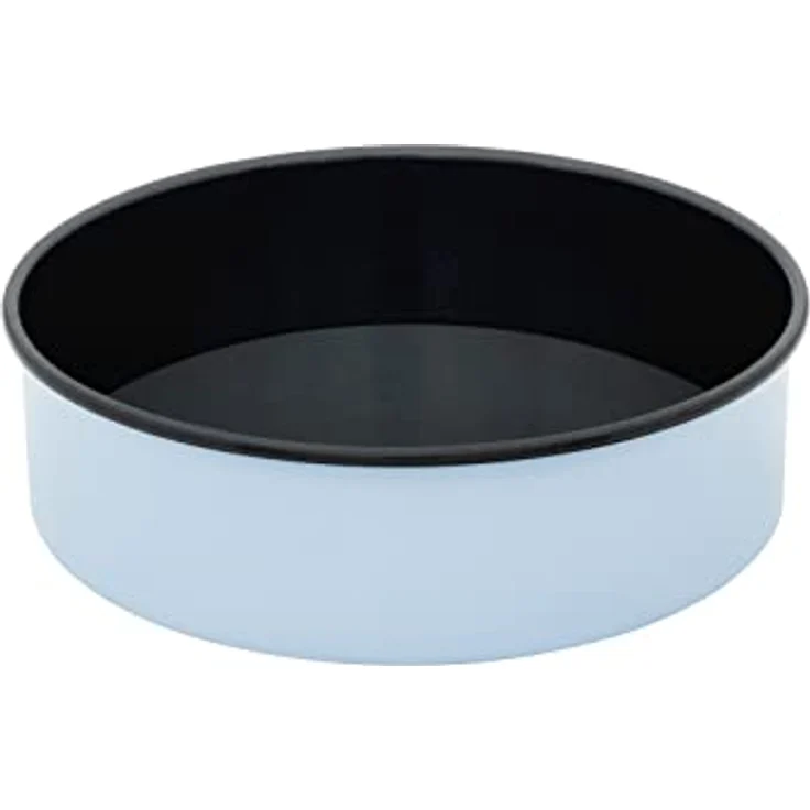 Riess, 0494-028, Tortenform 26cm, BACKEMAILLE BLAU, LBH 27,3x27,3x8cm, Gew. 1,059kg, Volumen 3,66 L – Bild 1