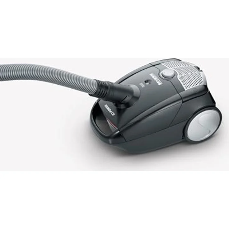 Severin BC 9588, Bodenstaubsauger mit 750-Watt-Motor, 2-Liter-Staubbeutelvolumen, leise mit 79 dB, ergonomischer Soft-Griff – Bild 2