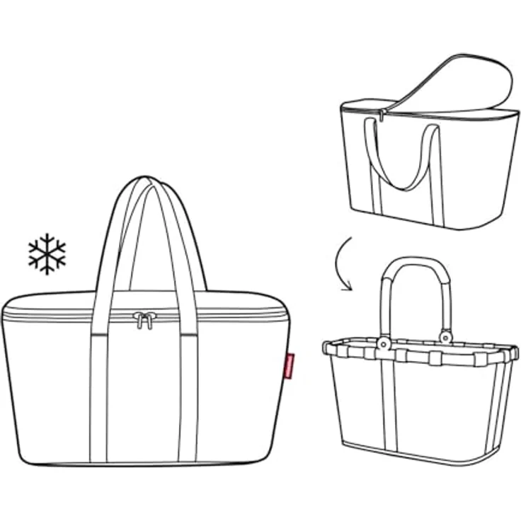 Reisenthel UH7003 Coolerbag, Kühltasche, schwarz, 44,5 cm – Bild 4