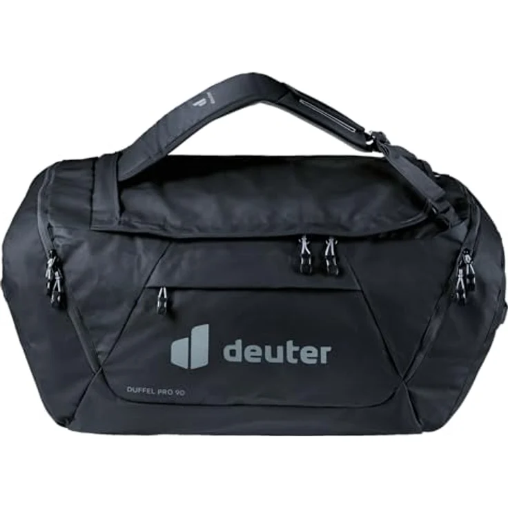Deuter Duffel Pro 90, Weekender Reisetasche aus 100% Polyester, 80 cm, schwarz – Bild 3