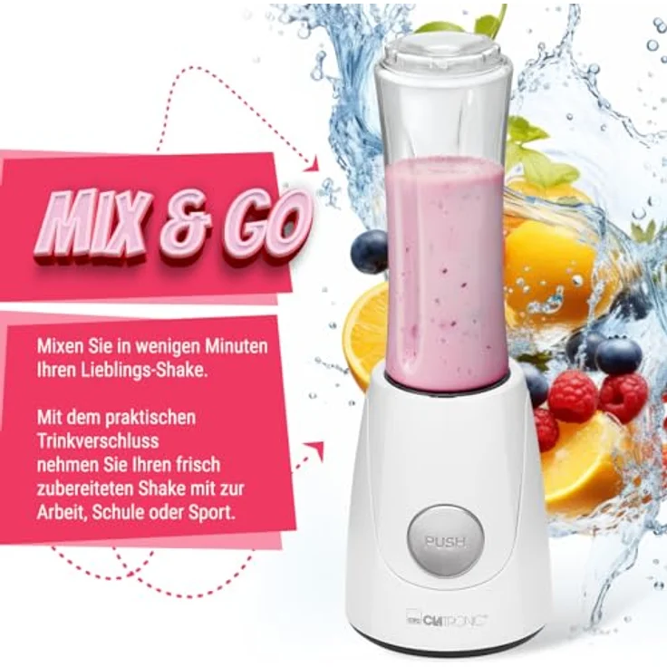 Clatronic SM 3593 Smoothie-Maker, weiss – Bild 2