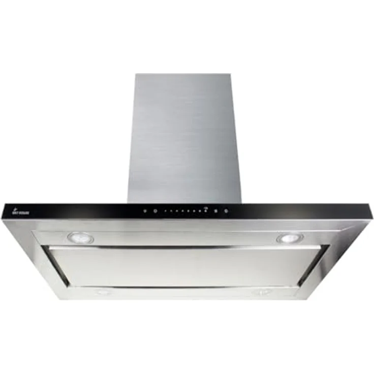 KKT KOLBE Dunstabzugshaube 90cm FLAT-INSEL-6, Deckenmontage mit 9 Leistungsstufen, WLAN-fähig und KKT.Control-App kompatibel, Nachlaufautomatik – Bild 2