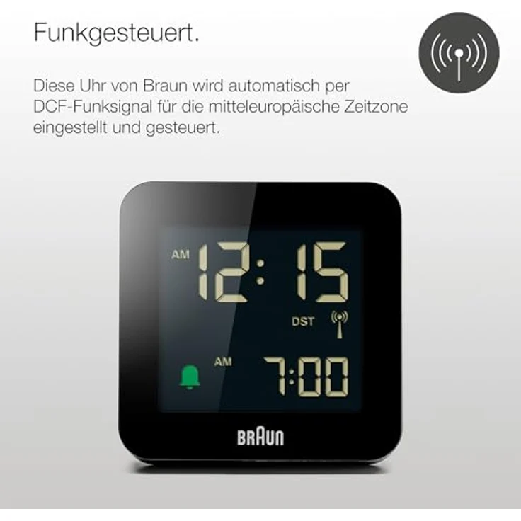 Braun Wecker BC09B DCF – Bild 5