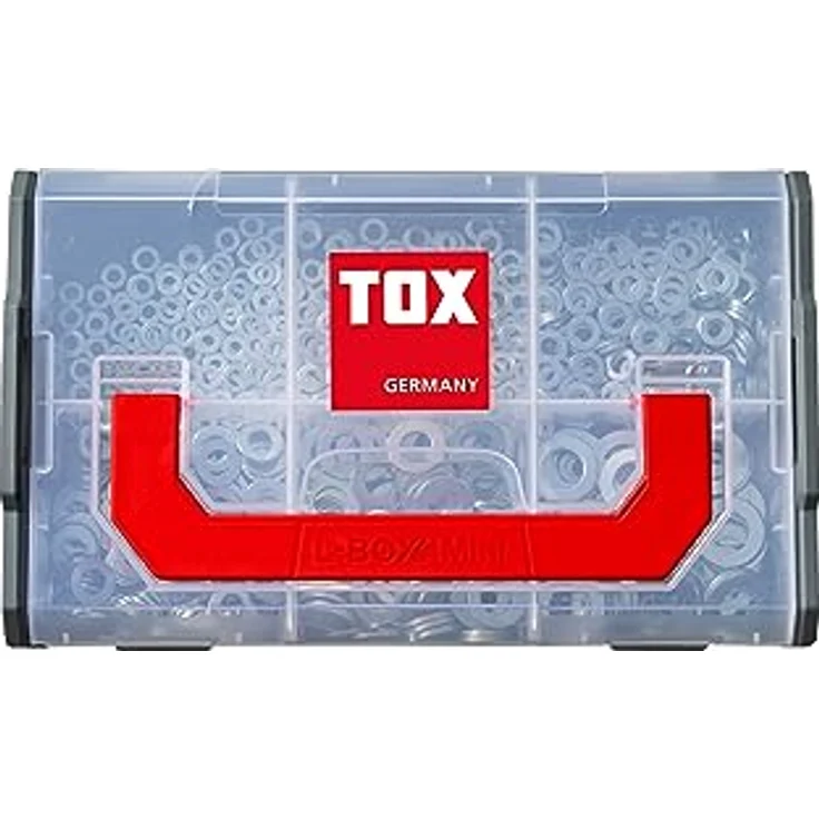Tox L-Boxx Mini Unterlegscheiben DIN 125 Sortiment (900 Stk.), Lunchbox – Bild 3