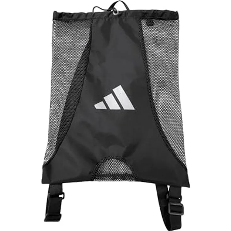 adidas Performance Sportrucksack Laundry Bag, praktischer Sportbeutel aus leichtem Mesh-Material, 46 x 58 cm