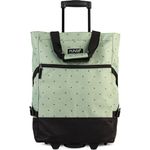 PUNTA Einkaufstrolley Wheel "Print", 33 l, Tragegriff, höhenverstellbar, Teleskopstange - blau