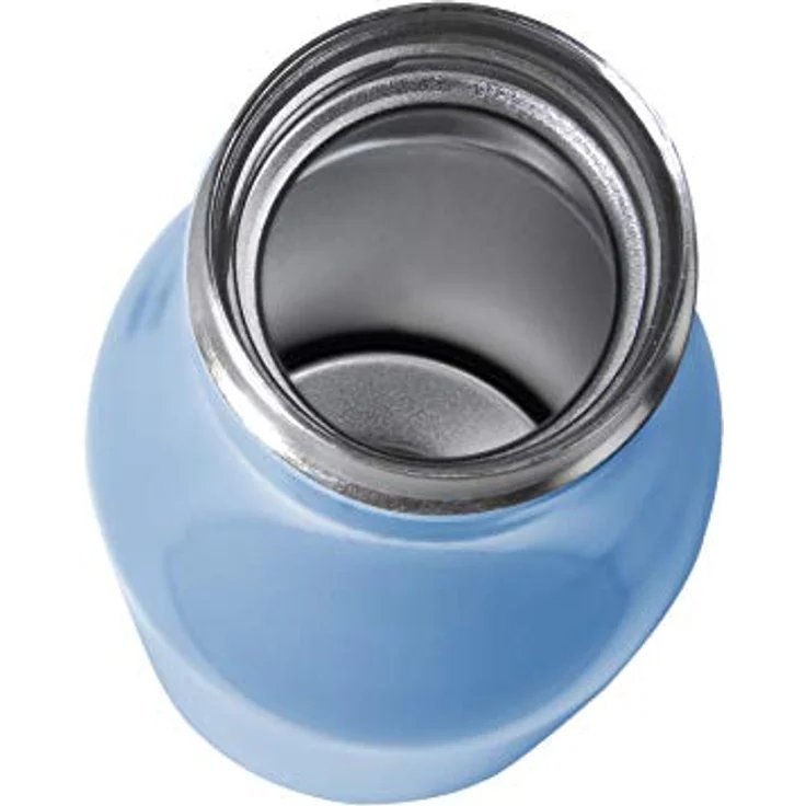 Lurch 240960 Thermo-Flasche für heiße und kalte Getränke aus Doppelwandigem Edelstahl, 0,75l, Pearl Blue – Bild 3