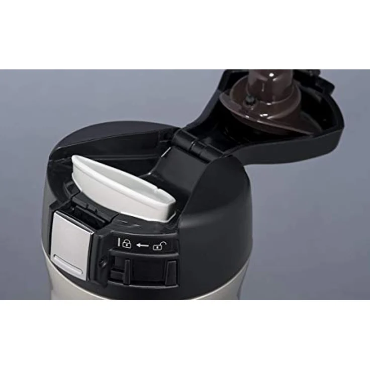 Zojirushi SM-YAF48 Thermoskanne, Edelstahl, 480ml 480 ml grau – Bild 4
