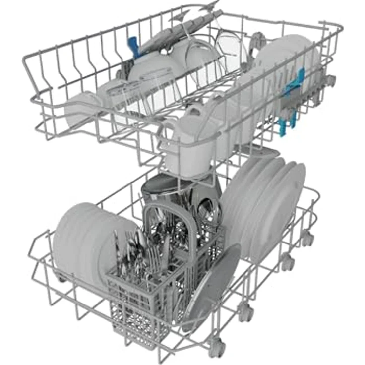 Indesit IN2IKE107, Voll integrierter Geschirrspüler für 10 Maßgedecke, leiser Betrieb mit 47 dB, Energieeffizienzklasse E – Bild 7
