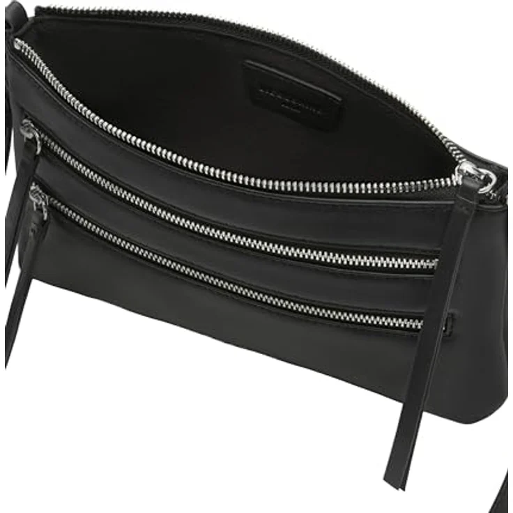 Liebeskind Zena Umhängetasche S, 100% Leder, schwarz, 22 cm x 5 cm x 15 cm – Bild 4