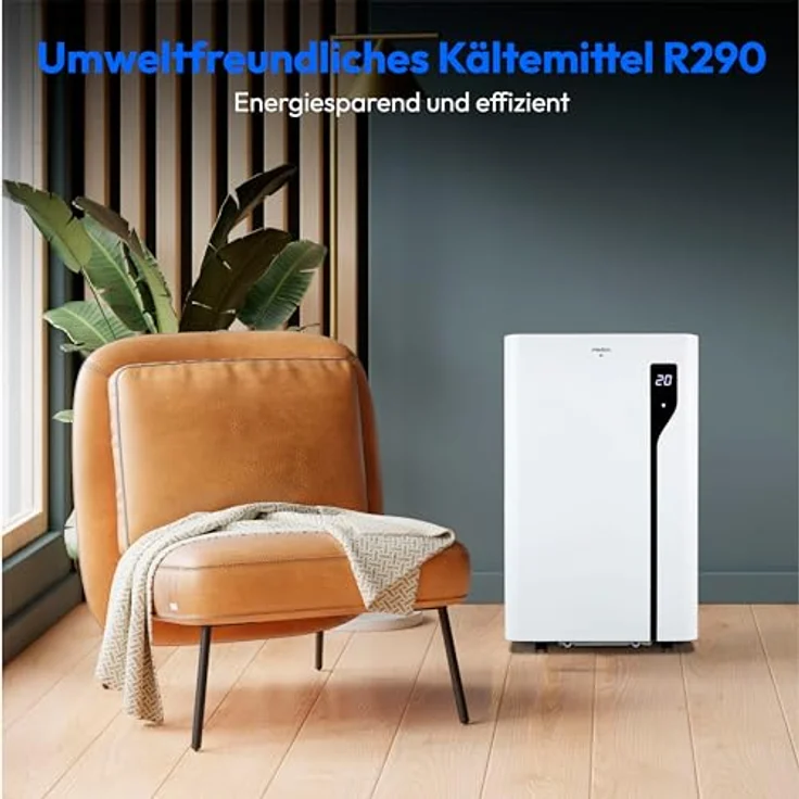 MEDION LIFE® P1200 Klimaanlage 12.000 BTU, R290, App- und Sprachsteuerung, kühlt bis 36m², Fenster-Kit – Bild 5