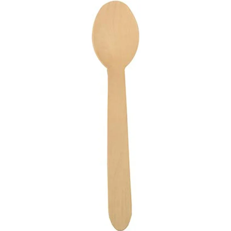 PAPSTAR 500 Löffel, Holz "pure" 15,7 cm