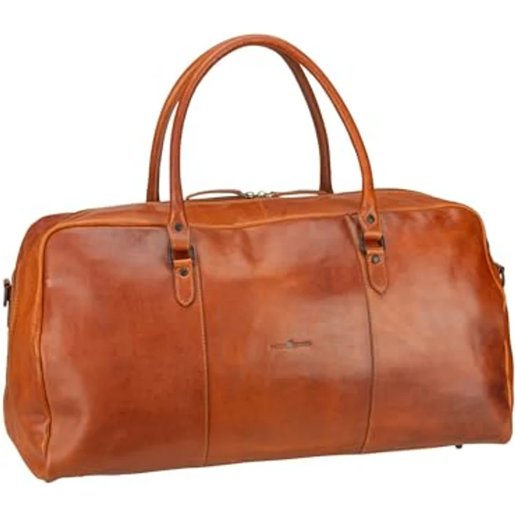 Greenburry Newport Weekender Reisetasche, 54 cm, 100% Leder, braun – Bild 1